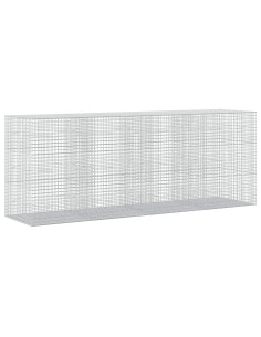 Gabion con Filo da 3,5 mm e Maglia da 5x5 cm 400x100x150 cm 2