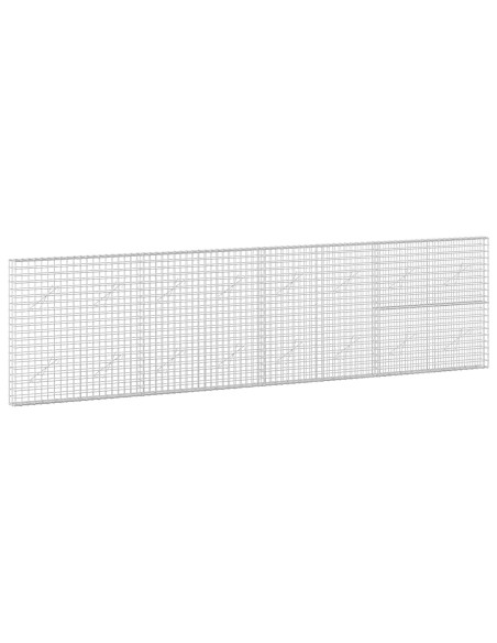 Gabion con Filo da 3,5 mm e Maglia da 5x5 cm 400x10x100 cm