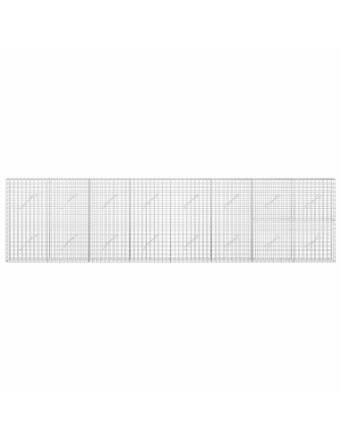 Gabion con Filo da 3,5 mm e Maglia da 5x5 cm 400x10x100 cm