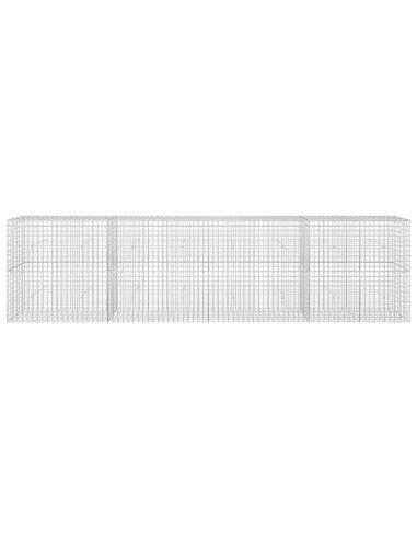 Gabion con Filo da 3,5 mm e Maglia da 5x5 cm 400x30x100 cm