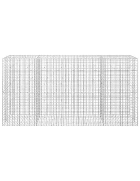 Gabion con Filo da 3,5 mm e Maglia da 5x5 cm 400x30x200 cm