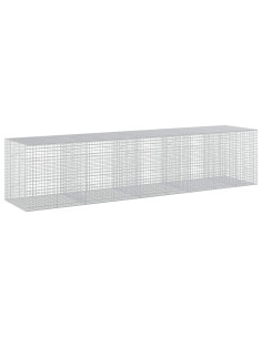 Gabion con Filo da 3,5 mm e Maglia da 5x5 cm 450x100x100 cm 2