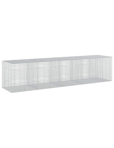 Gabion con Filo da 3,5 mm e Maglia da 5x5 cm 450x100x100 cm
