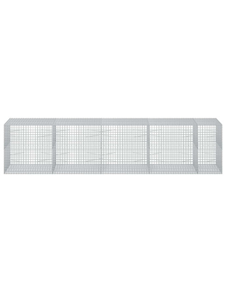 Gabion con Filo da 3,5 mm e Maglia da 5x5 cm 450x100x100 cm