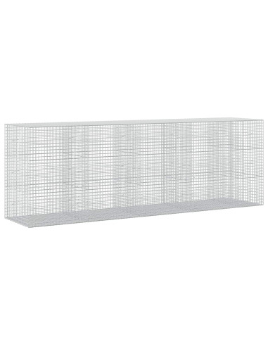 Gabion con Filo da 3,5 mm e Maglia da 5x5 cm 450x100x150 cm
