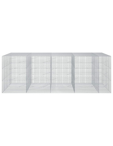 Gabion con Filo da 3,5 mm e Maglia da 5x5 cm 450x100x150 cm