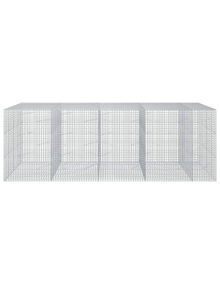 Gabion con Filo da 3,5 mm e Maglia da 5x5 cm 450x100x150 cm