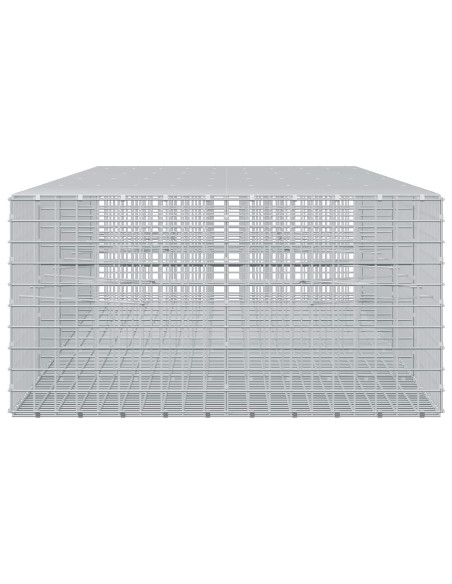 Gabion con Filo da 3,5 mm e Maglia da 5x5 cm 450x100x50 cm