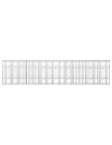 Gabion con Filo da 3,5 mm e Maglia da 5x5 cm 450x10x100 cm