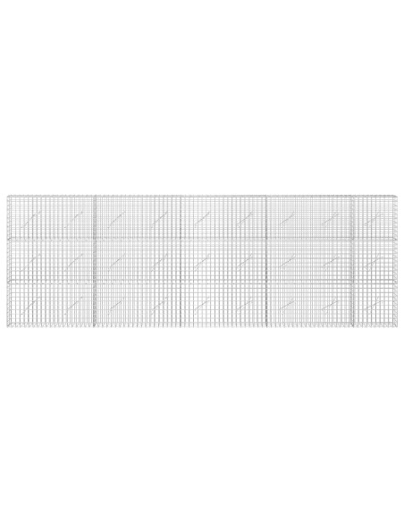 Gabion con Filo da 3,5 mm e Maglia da 5x5 cm 450x10x150 cm