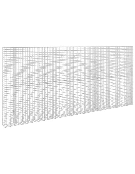 Gabion con Filo da 3,5 mm e Maglia da 5x5 cm 450x20x200 cm