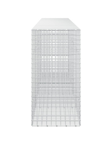 Gabion con Filo da 3,5 mm e Maglia da 5x5 cm 450x50x100 cm