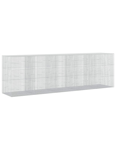 Gabion con Filo da 3,5 mm e Maglia da 5x5 cm 500x100x150 cm