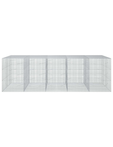 Gabion con Filo da 3,5 mm e Maglia da 5x5 cm 500x100x150 cm