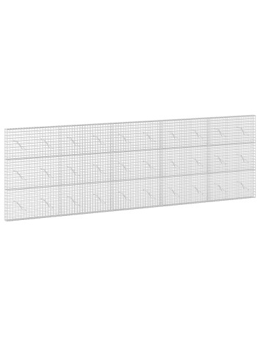Gabion con Filo da 3,5 mm e Maglia da 5x5 cm 500x10x150 cm