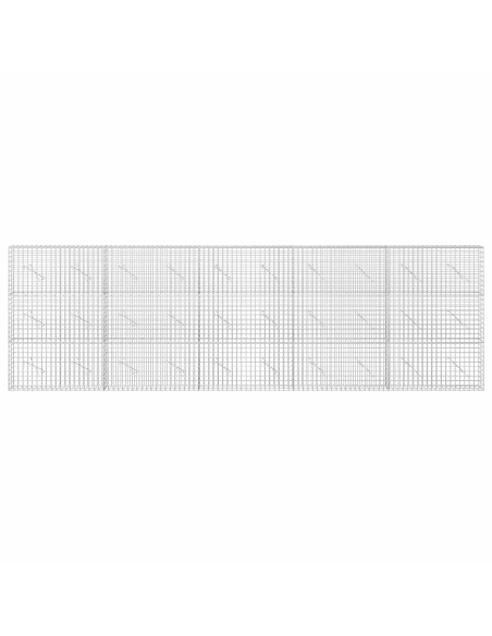 Gabion con Filo da 3,5 mm e Maglia da 5x5 cm 500x10x150 cm
