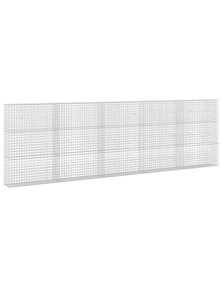 Gabion con Filo da 3,5 mm e Maglia da 5x5 cm 500x30x150 cm