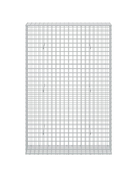 Gabion con Filo da 3,5 mm e Maglia da 5x5 cm 50x100x150 cm
