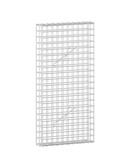 Gabion con Filo da 3,5 mm e Maglia da 5x5 cm 50x10x100 cm