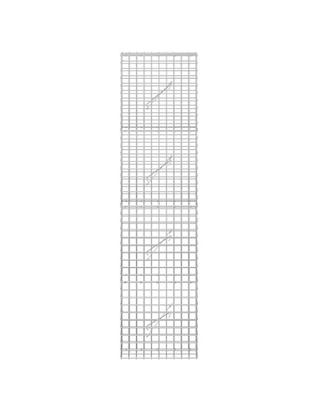Gabion con Filo da 3,5 mm e Maglia da 5x5 cm 50x10x200 cm