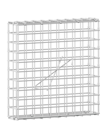 Gabion con Filo da 3,5 mm e Maglia da 5x5 cm 50x10x50 cm