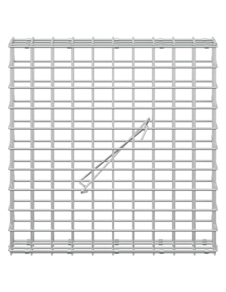Gabion con Filo da 3,5 mm e Maglia da 5x5 cm 50x10x50 cm
