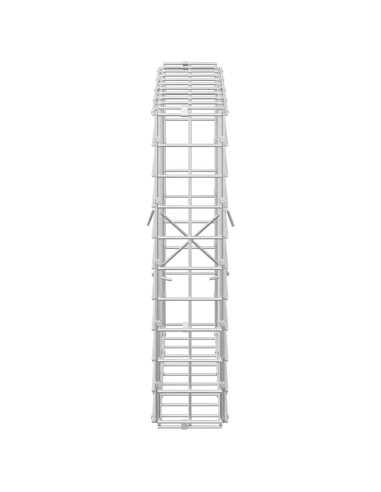 Gabion con Filo da 3,5 mm e Maglia da 5x5 cm 50x10x50 cm