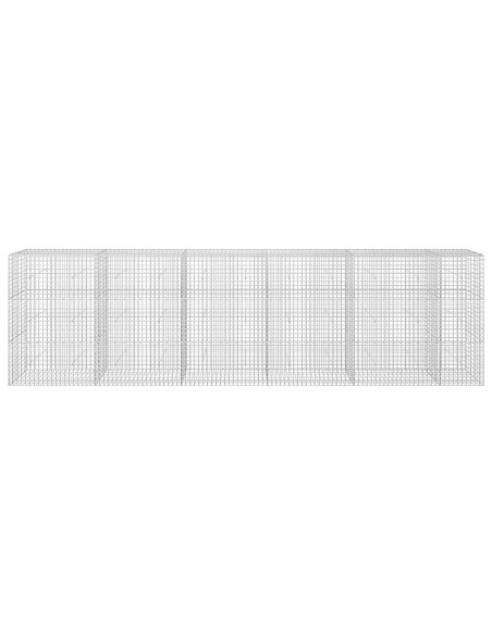 Gabion con Filo da 3,5 mm e Maglia da 5x5 cm 550x30x150 cm