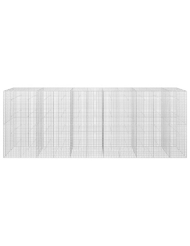 Gabion con Filo da 3,5 mm e Maglia da 5x5 cm 550x30x200 cm
