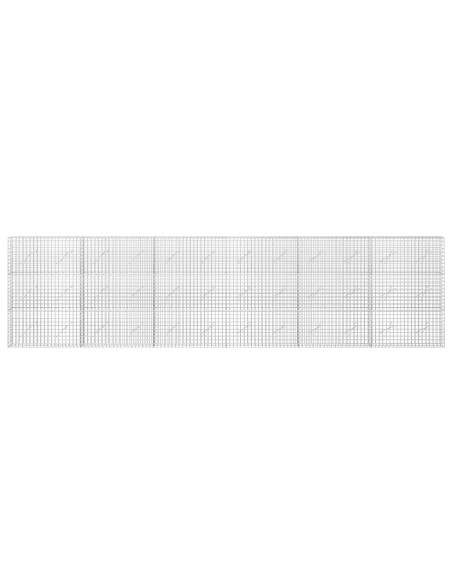 Gabion con Filo da 3,5 mm e Maglia da 5x5 cm 600x10x150 cm