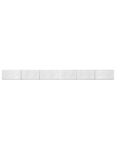 Gabion con Filo da 3,5 mm e Maglia da 5x5 cm 600x10x50 cm