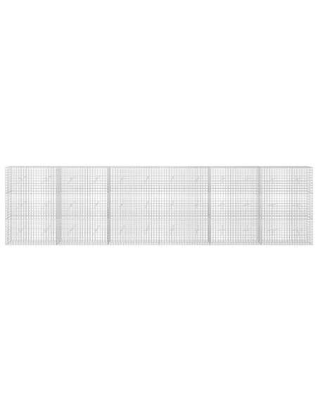 Gabion con Filo da 3,5 mm e Maglia da 5x5 cm 600x20x150 cm