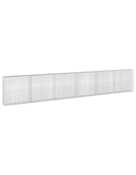 Gabion con Filo da 3,5 mm e Maglia da 5x5 cm 600x30x100 cm