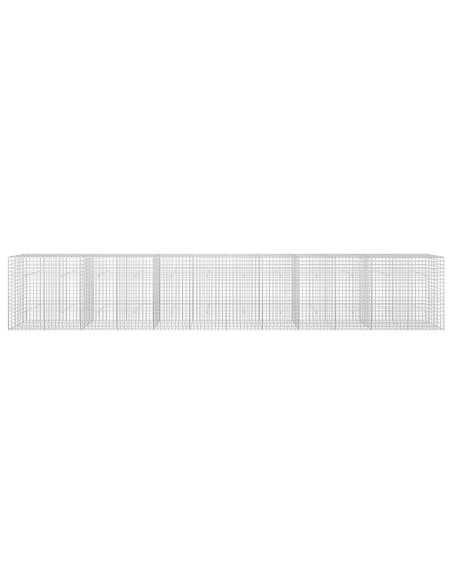 Gabion con Filo da 3,5 mm e Maglia da 5x5 cm 600x30x100 cm