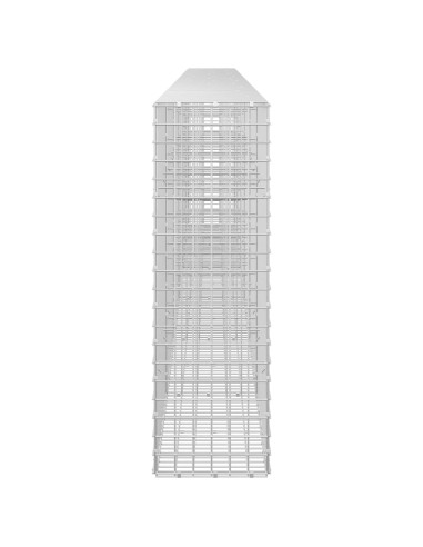 Gabion con Filo da 3,5 mm e Maglia da 5x5 cm 600x30x100 cm