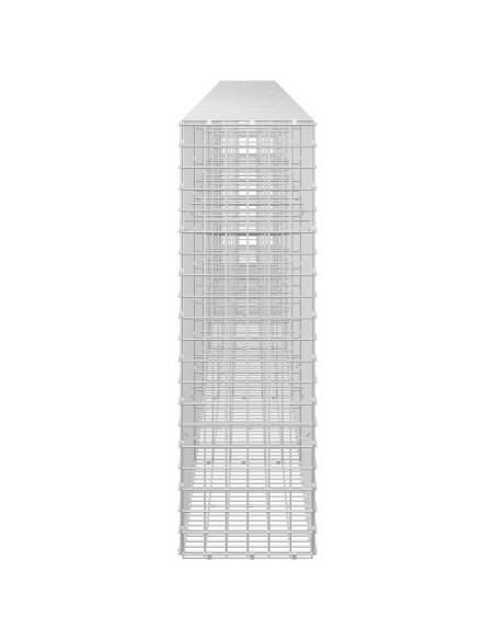 Gabion con Filo da 3,5 mm e Maglia da 5x5 cm 600x30x100 cm