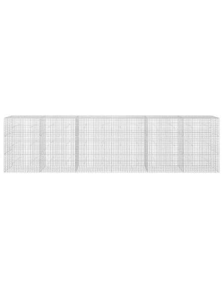 Gabion con Filo da 3,5 mm e Maglia da 5x5 cm 600x30x150 cm