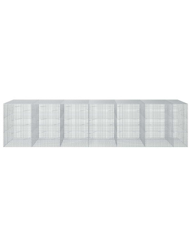 Gabion con Filo da 3,5 mm e Maglia da 5x5 cm 650x100x150 cm