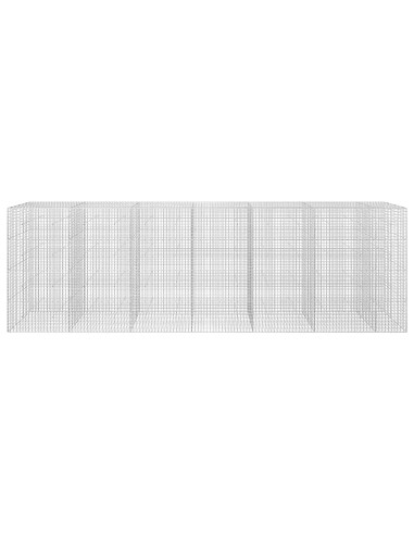 Gabion con Filo da 3,5 mm e Maglia da 5x5 cm 650x30x200 cm