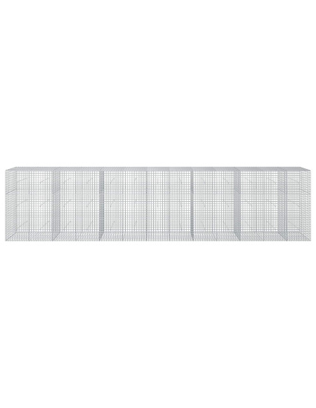 Gabion con Filo da 3,5 mm e Maglia da 5x5 cm 650x50x150 cm