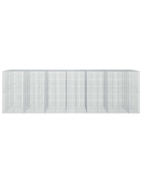 Gabion con Filo da 3,5 mm e Maglia da 5x5 cm 650x50x200 cm