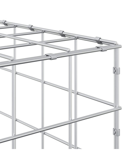 Gabion con Filo da 3,5 mm e Maglia da 5x5 cm 650x50x200 cm