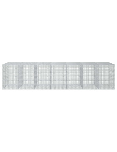 Gabion con Filo da 3,5 mm e Maglia da 5x5 cm 700x100x150 cm