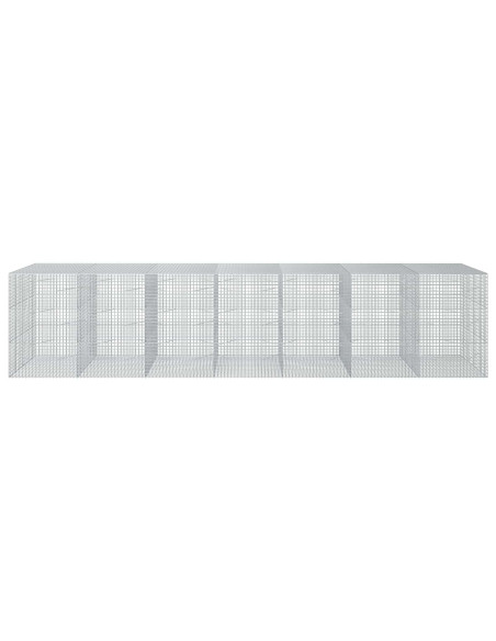 Gabion con Filo da 3,5 mm e Maglia da 5x5 cm 700x100x150 cm