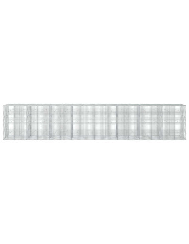 Gabion con Filo da 3,5 mm e Maglia da 5x5 cm 800x50x150 cm