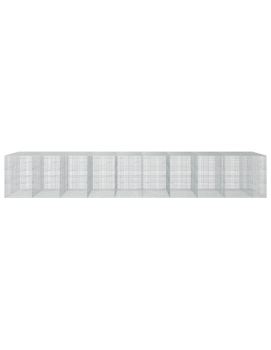 Gabion con Filo da 3,5 mm e Maglia da 5x5 cm 950x100x150 cm