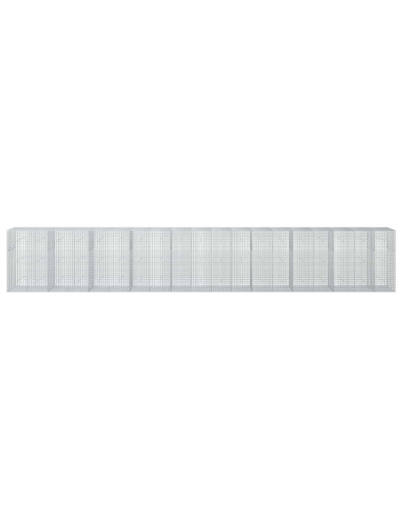 Gabion con Filo da 3,5 mm e Maglia da 5x5 cm 950x50x150 cm