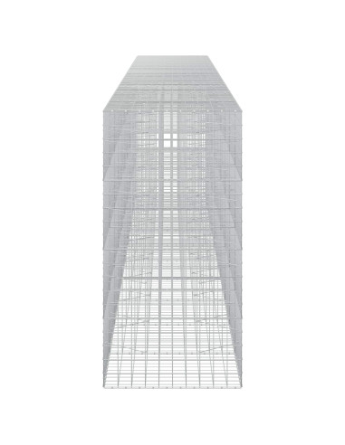 Gabione con Filo da 3,5 mm e Rete da 10x10 cm 1000x100x200 cm