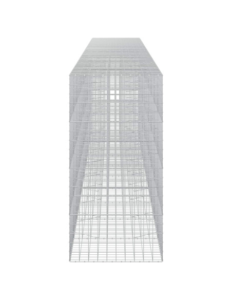Gabione con Filo da 3,5 mm e Rete da 10x10 cm 1000x100x200 cm