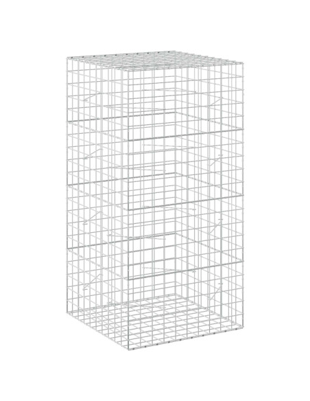 Gabione con Filo da 3,5 mm e Rete da 10x10 cm 100x100x200 cm